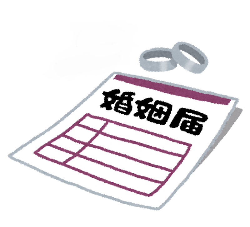 婚姻届け