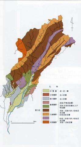 森町域地層図
