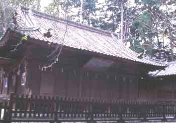 天宮神社拝殿の写真