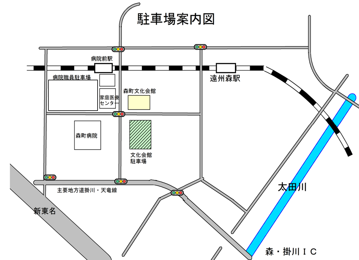 駐車場案内図