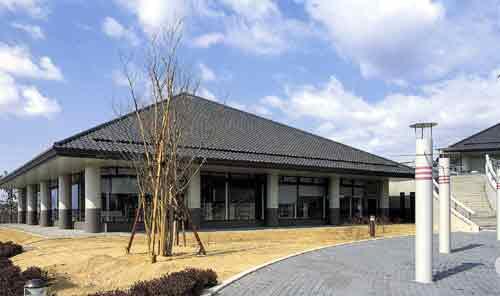 森町立図書館の外観の写真
