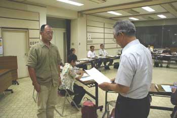 第1回森町協働まちづくり委員会の様子の写真