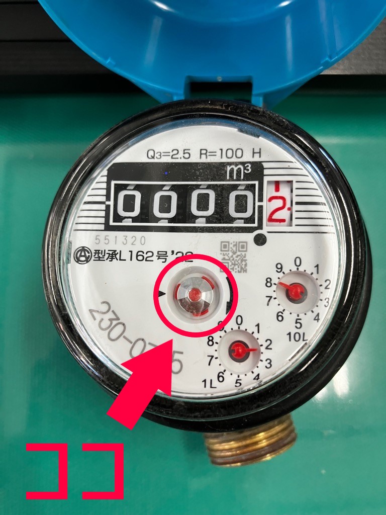 メーターの写真