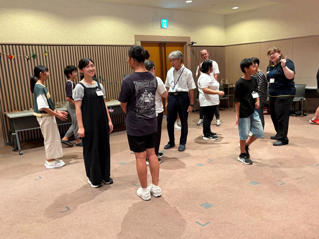 英語であいさつ