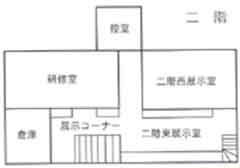 資料館配置図二階