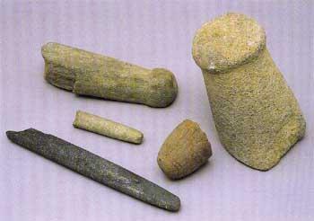 縄文時代の祭祀に使われた道具の写真