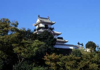 掛川城の外観の写真