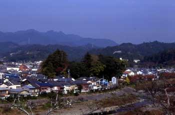 現在の森町の全景写真