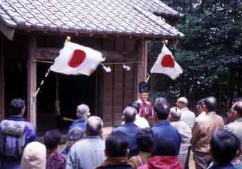 本宮山祭の縁日の様子