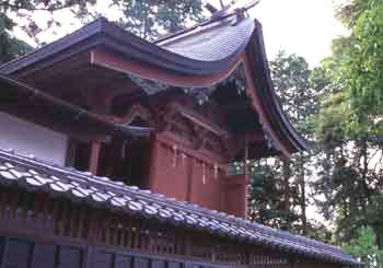 山名神社本殿の写真