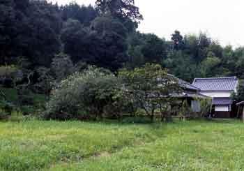 天宮神社主中村氏の旧屋敷跡の写真