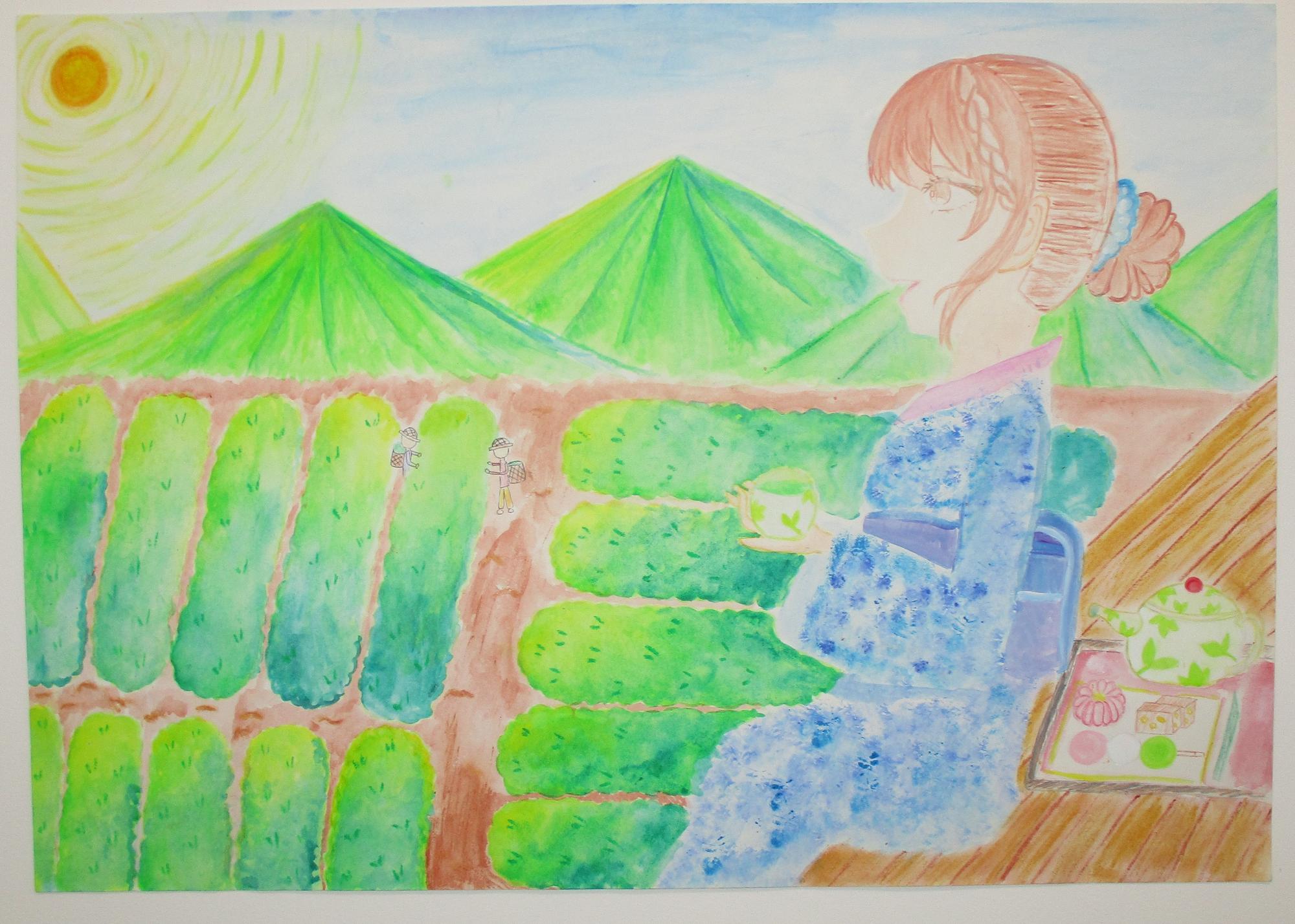 堀野実玖（森中１年）