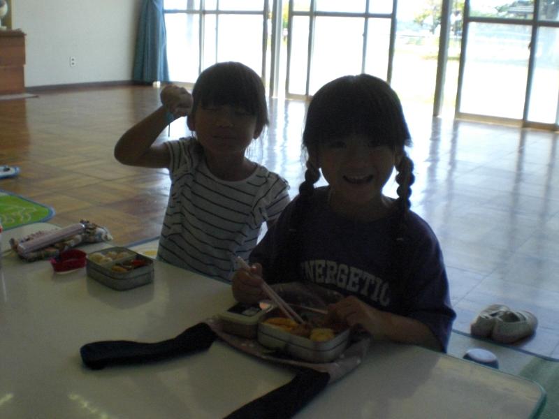 お弁当食べます