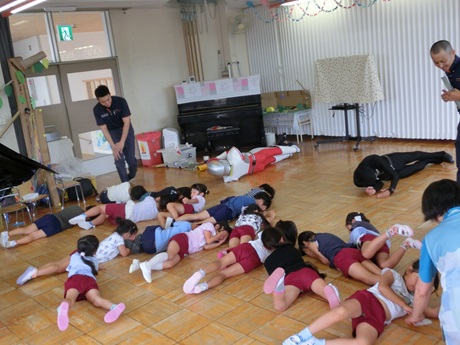 もしも、火が衣服に燃え移ったら・・・