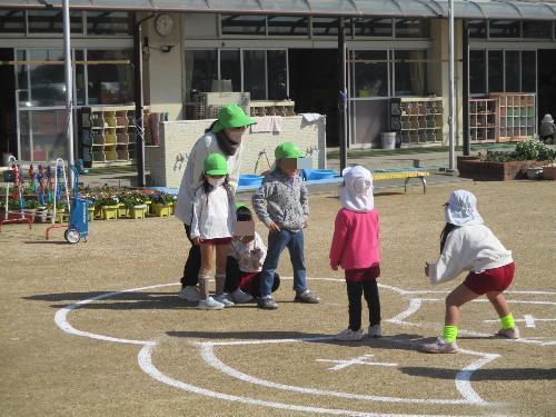 鬼に囲まれたよ