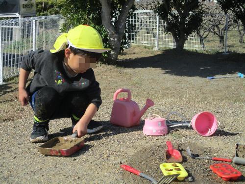 おいしいんだよ。もっとお水入れようかな
