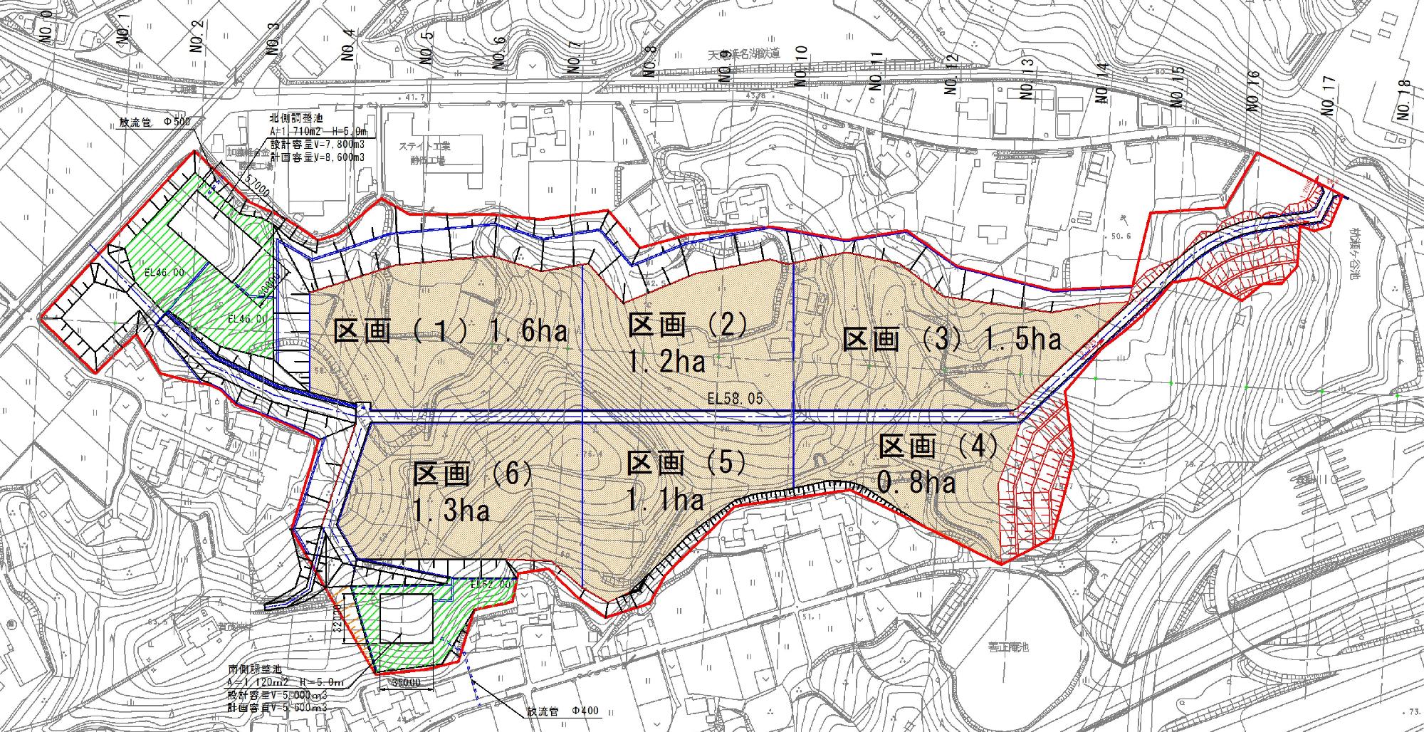 鉄塔・既存宅外し案